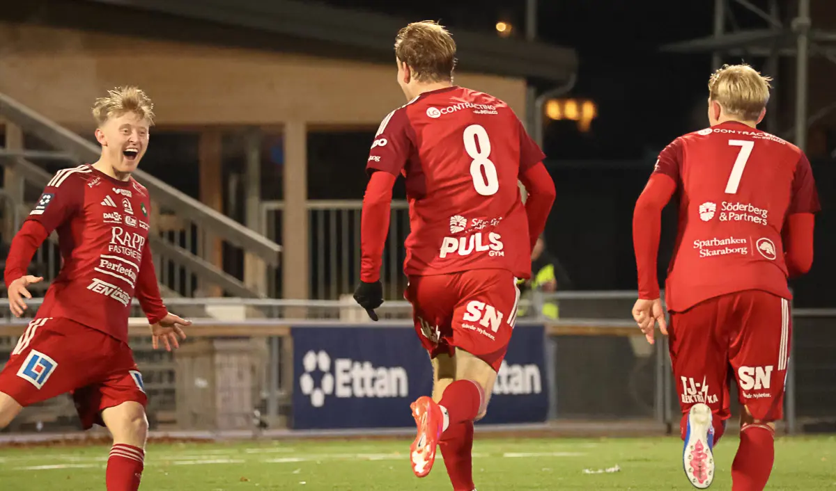 Elias, Alfons och Emil gjorde målen