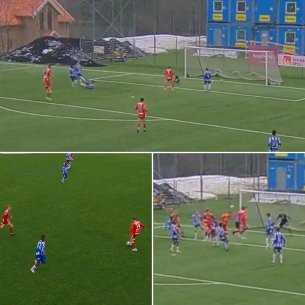 Här avgör Valdemar till 2-1.