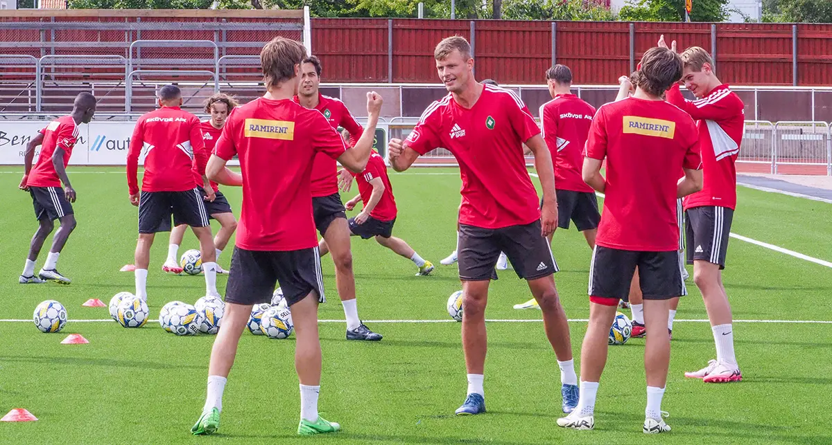 Hugo och Filip tycks knyta nävarna inför höstsäsongen