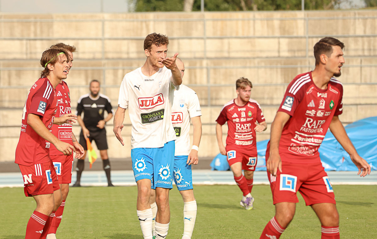 Viktor fick inget utrymme mot ett samlat SAIK-försvar