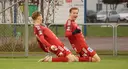 Jubel i SAIK efter 1-0.