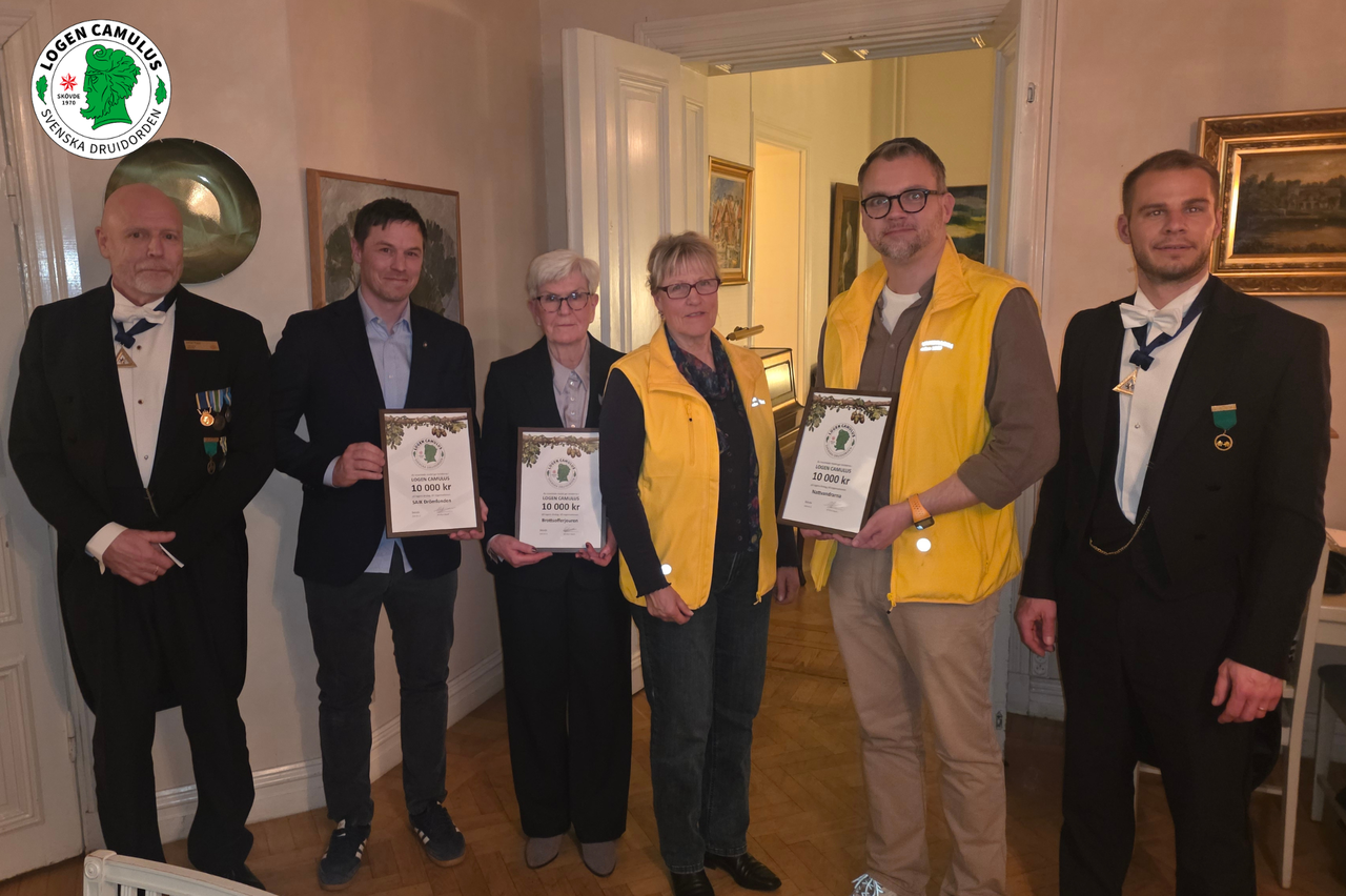 Skövde SAIK mottog gåvodiplom