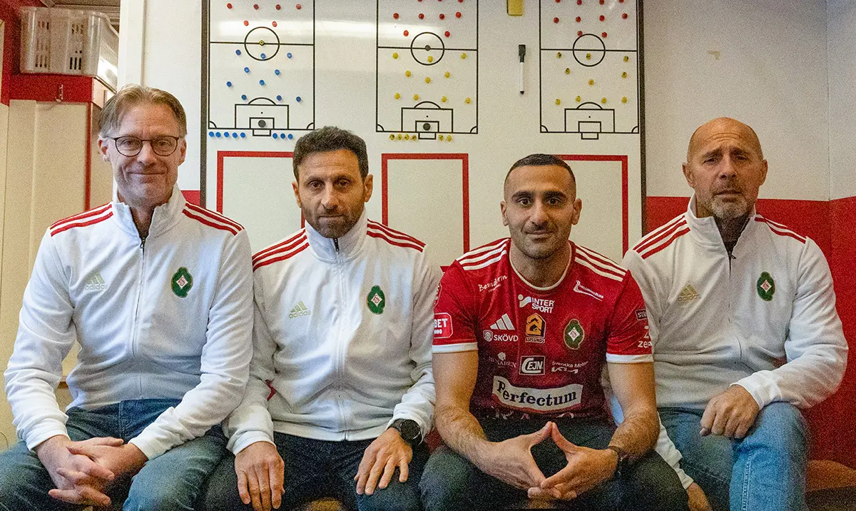 Johan, Charbel, Sargon och Francisco