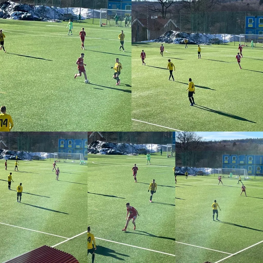 Solen strålade på Södermalm när Häcken kom på besök