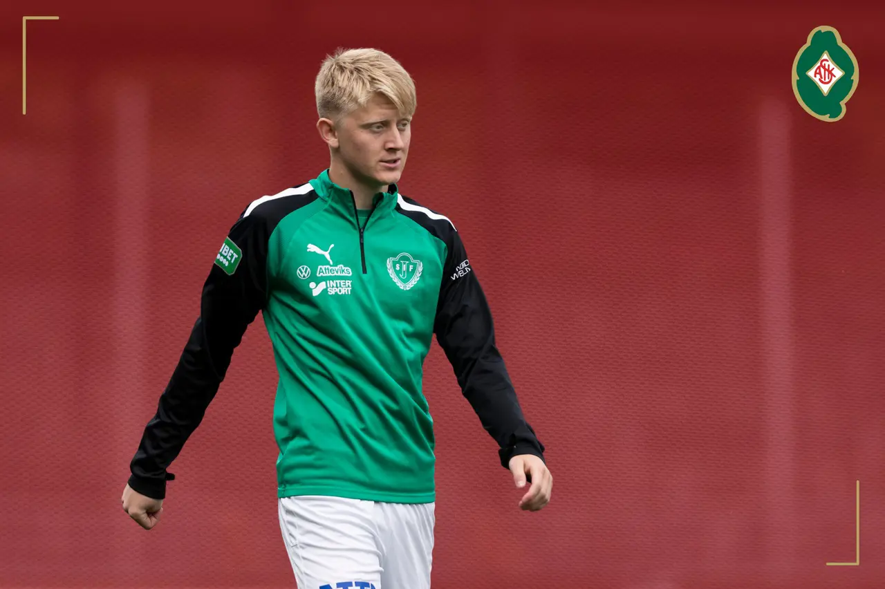 Elias Nordström i Jönköping Södra, Foto: Bildbyrån