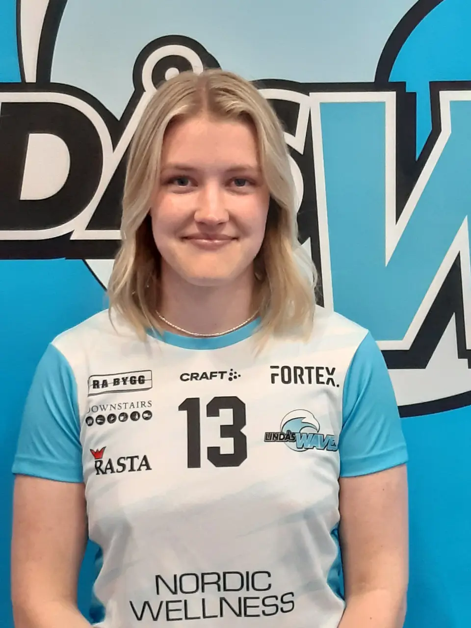 Julia Johnsson blev Lindås enda målskytt i förlusten mot Skoghall.