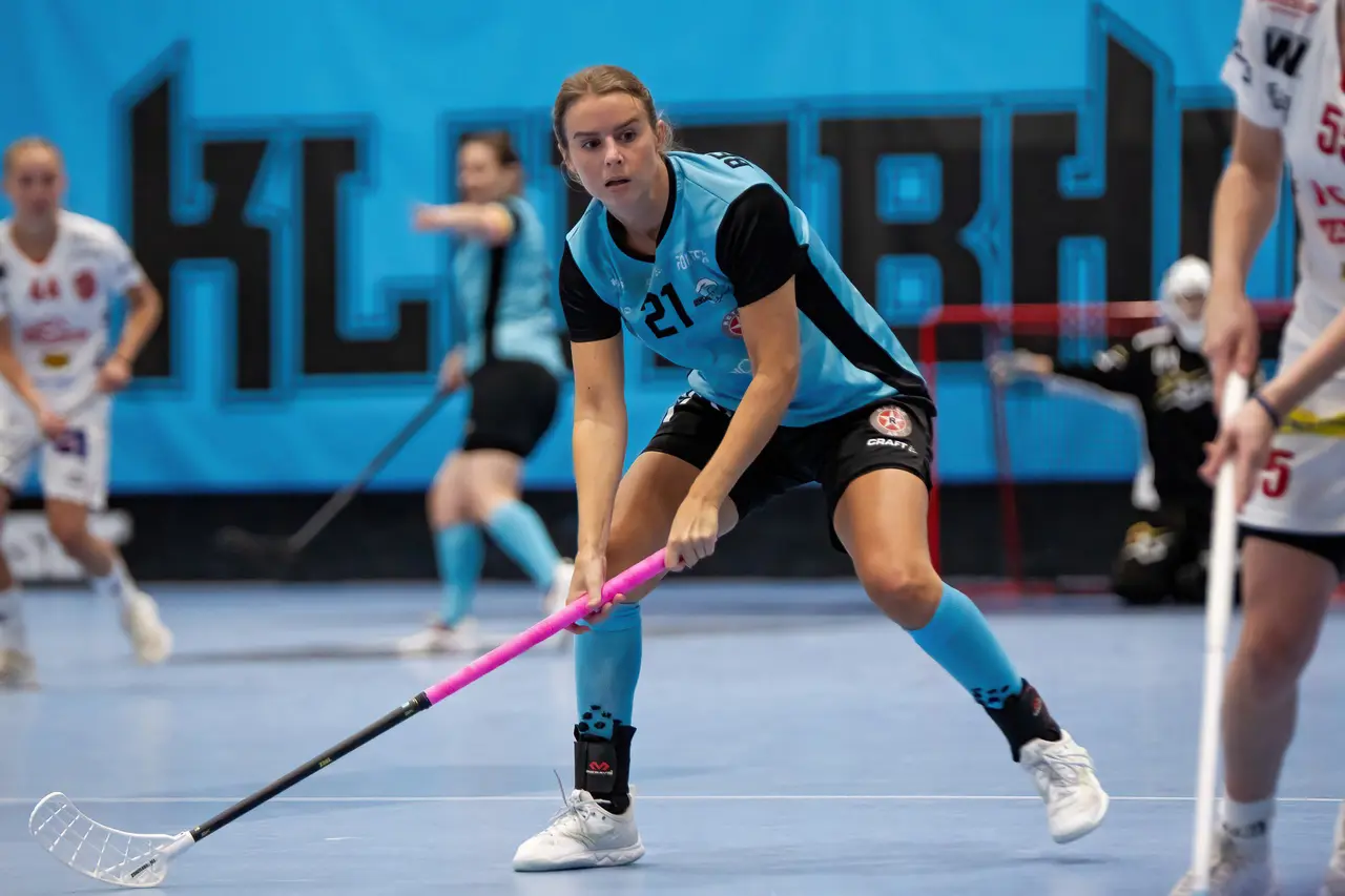 Alice Bengsson (bilden) gjorde 4 poäng i onsdagens 8-0 seger mot Zenith. Foto Ann-Chalotte Kårhag