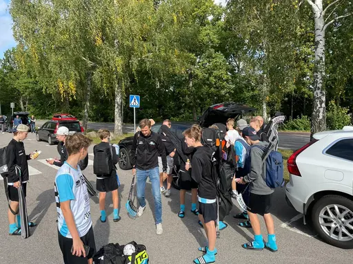 Spelare, tränare och supporters på plats under helgen