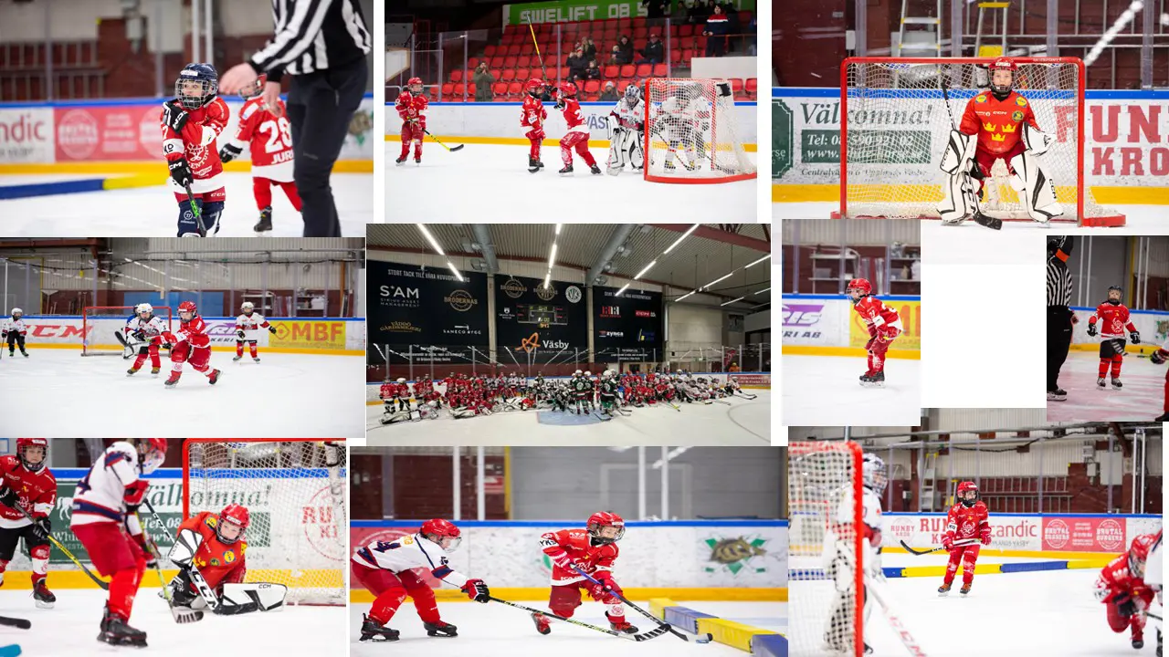 En oförglömlig dag när Team-16 genomförde sitt första "hockeyskoj" den 21 januari 2024