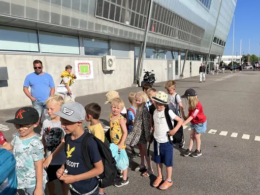 Den 27/6 gick stora delar av laget line-up när Kalmar FF tog emot IFK Värnamo hemma på Guldfågeln. Alla var så duktiga, och hade som synes väldigt roligt!