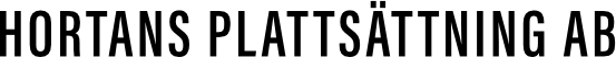 Hortans Plattsättning AB