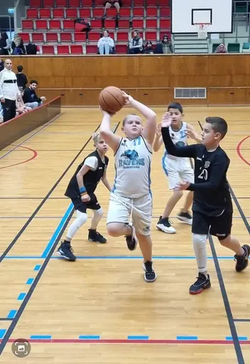 In action