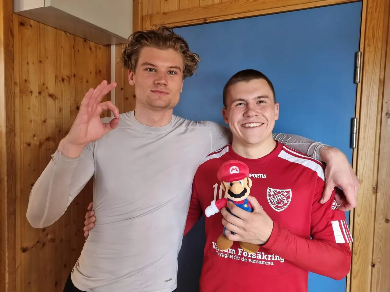 Albin Berglund och Benjamin Zackrisson.