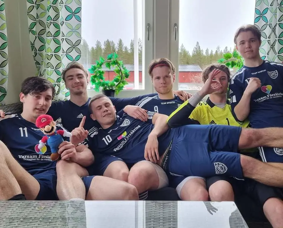 Jan, Ludwig, Benjamin, Linus, Albin och Joel.