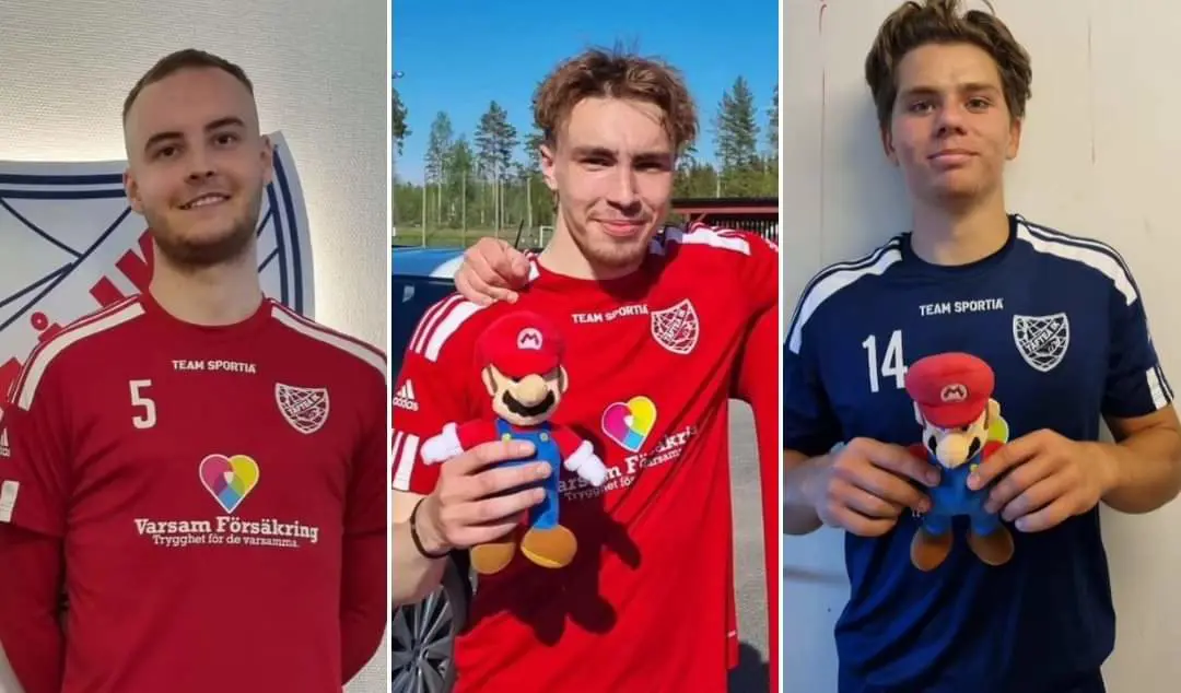 Albin, Ludwig och John.