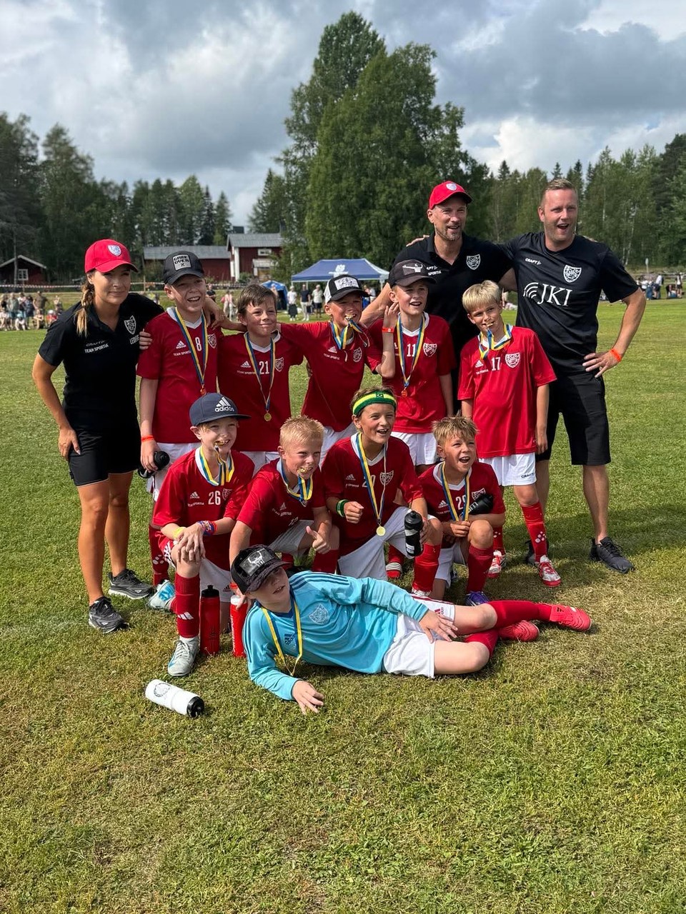 Dessa killar lirade i sista matchen av cupen.