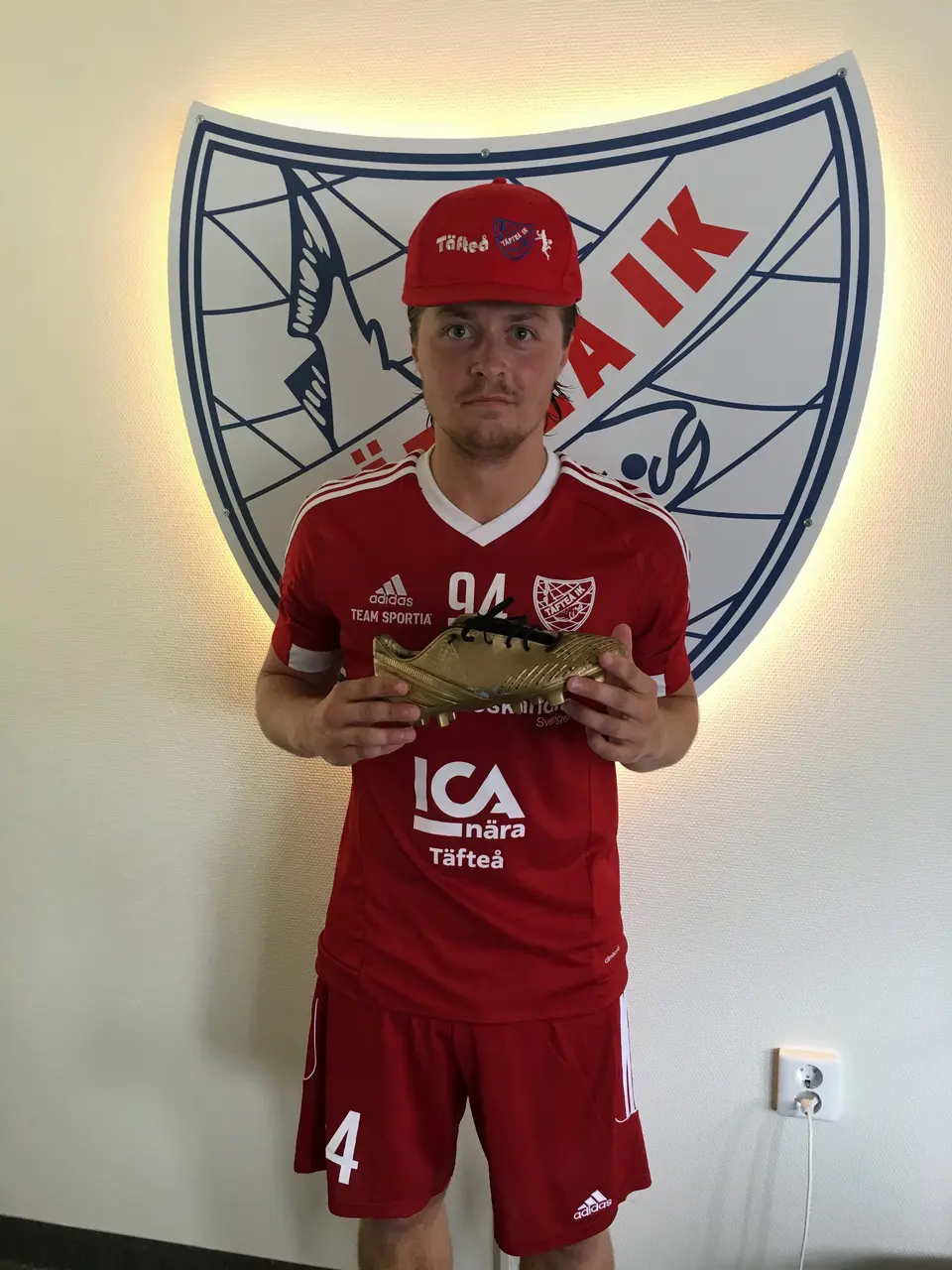 Guldskon gick idag till Fredrik Johansson