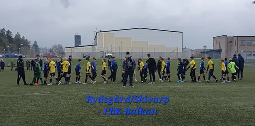Första matchen i Skånes Vinter mästerskap, en tuff match med mycket närkamper 3-3