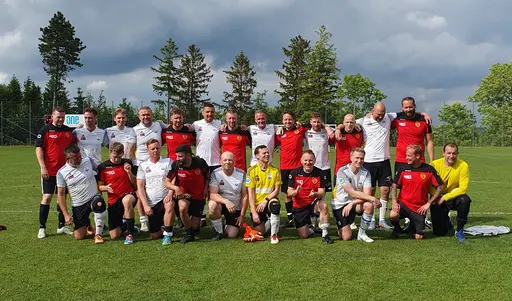 En härlig dag med mycket fotboll, från de minsta till A-laget och Old Boys 