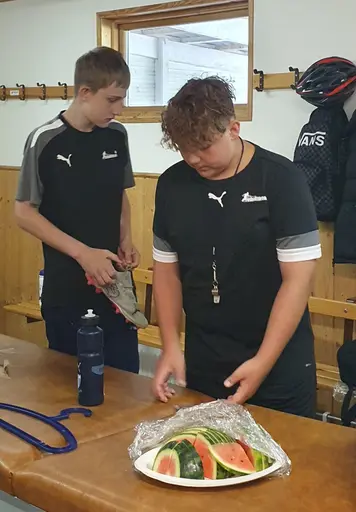En härlig dag med mycket fotboll, från de minsta till A-laget och Old Boys 