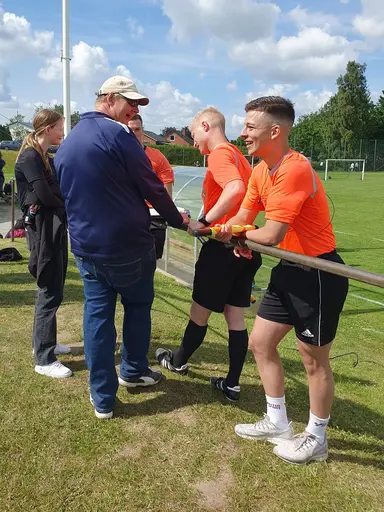 En härlig dag med mycket fotboll, från de minsta till A-laget och Old Boys 