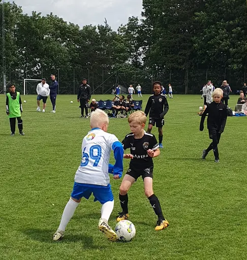 En härlig dag med mycket fotboll, från de minsta till A-laget och Old Boys 