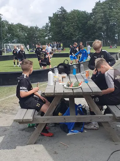 En härlig dag med mycket fotboll, från de minsta till A-laget och Old Boys 