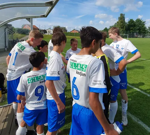 En härlig dag med mycket fotboll, från de minsta till A-laget och Old Boys 