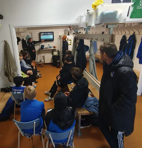 Första matchen i Skånes Vinter mästerskap, en tuff match med mycket närkamper 3-3