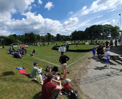 En härlig dag med mycket fotboll, från de minsta till A-laget och Old Boys 
