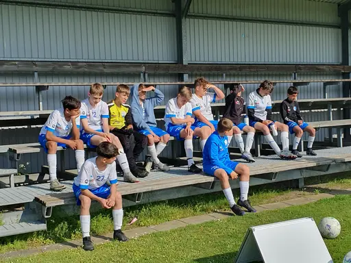 En härlig dag med mycket fotboll, från de minsta till A-laget och Old Boys 
