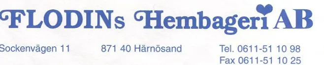 Flodins Hembageri AB