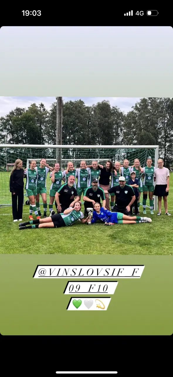 Vinnare i F13/14-klassen.
