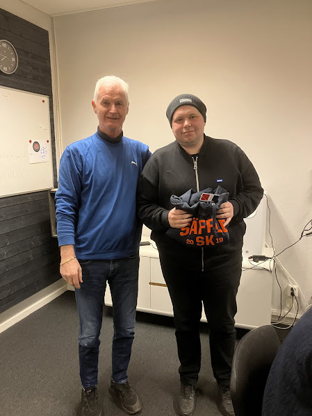 Stefan Guttman avtackar Philip Johansson