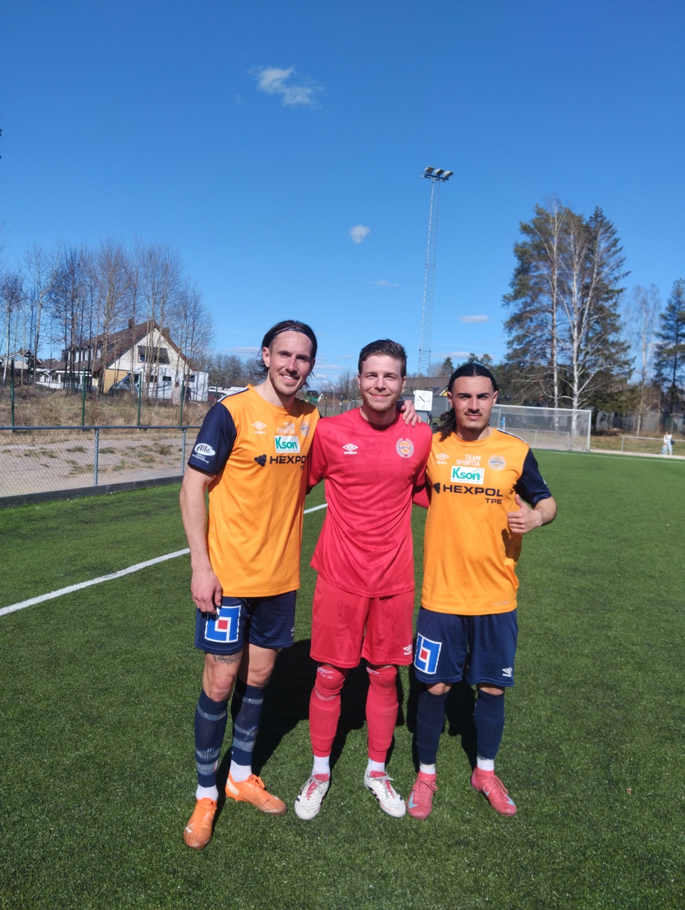 David Johannesson, Benjamin Rehnlund och Adam Feki