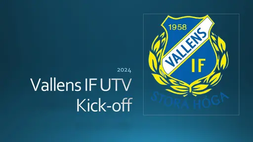 Kick-off materialet finns som en pdf-fil under dokument