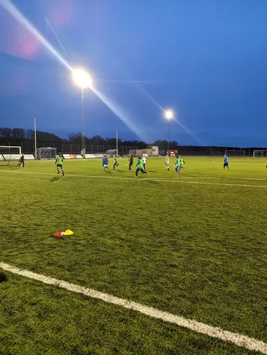 Första utomhusträningen 2024
