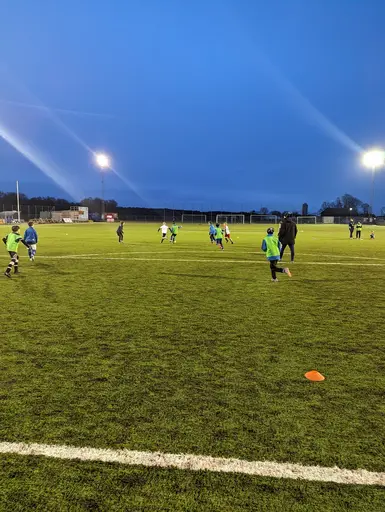 Första utomhusträningen 2024