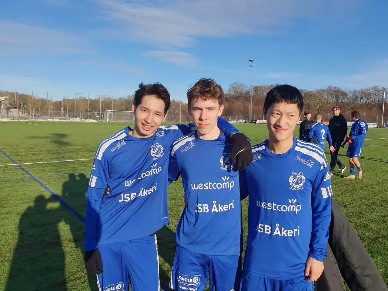 Från vänster: Abo, Alex och Jonis