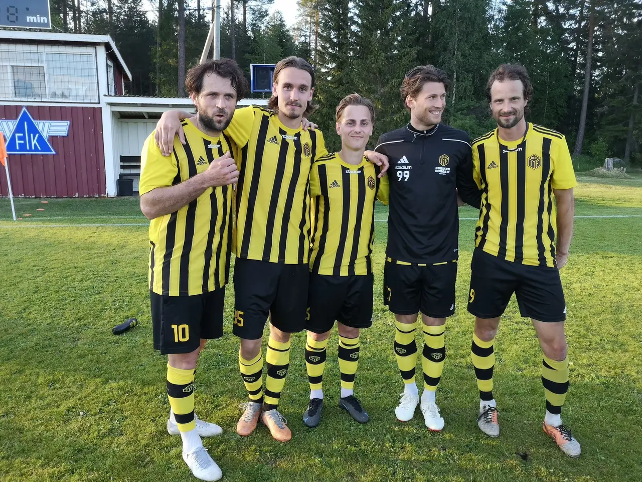 Målskyttarna: Mehmed Hafizovic 1, Linus Sahlin 1, Axel Näsholm 1, Tim Jonsson 1, Linus Hallenius 2