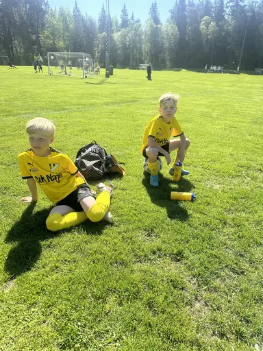 Det blev dubbel vinst i helgen för p14,både borta och hemma .