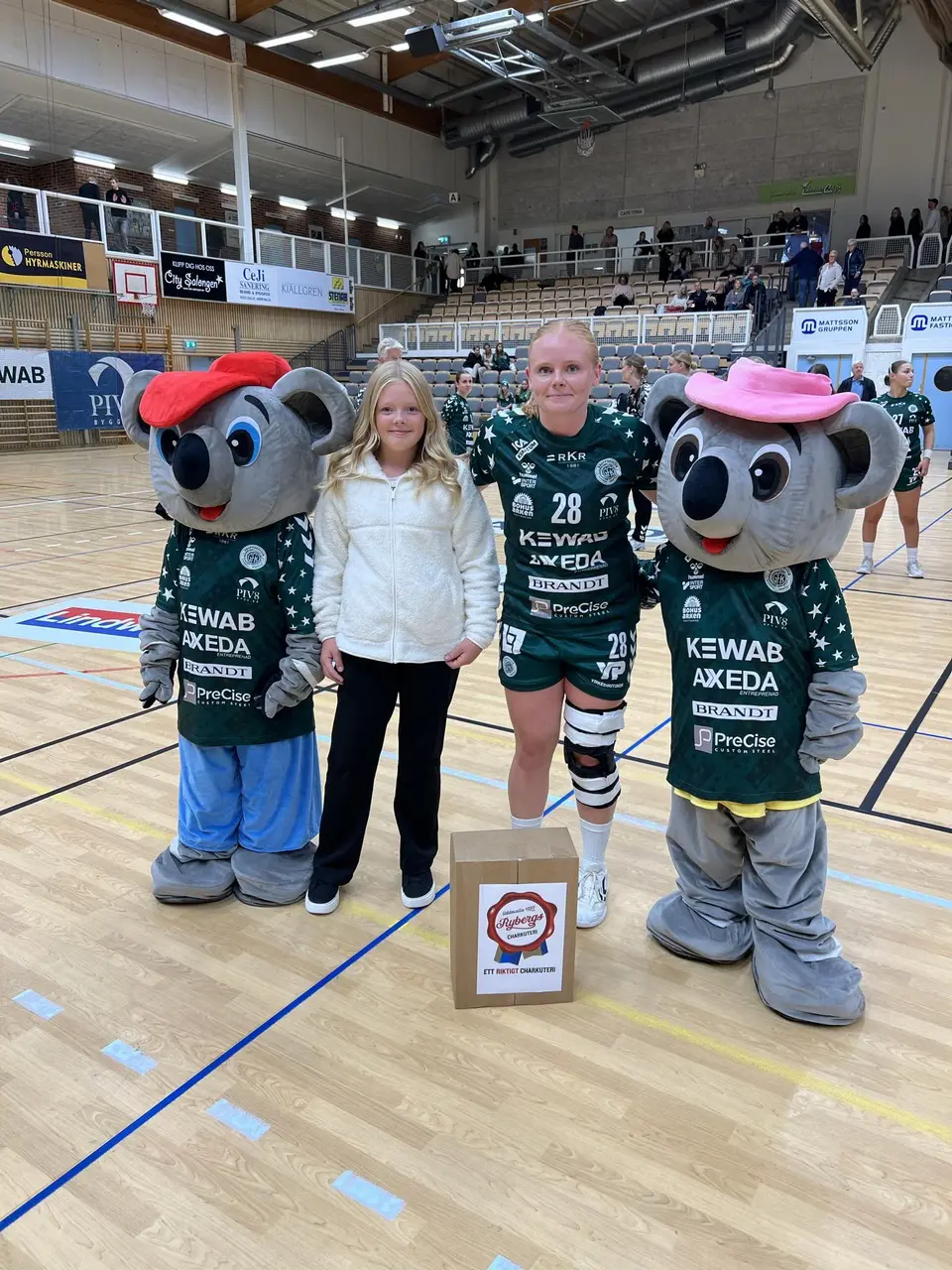Matchens lirare Ellie Andersson