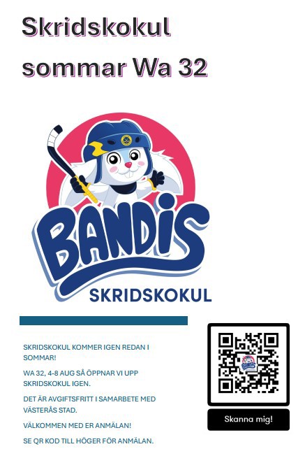 Anmäl till skridskokul sommar