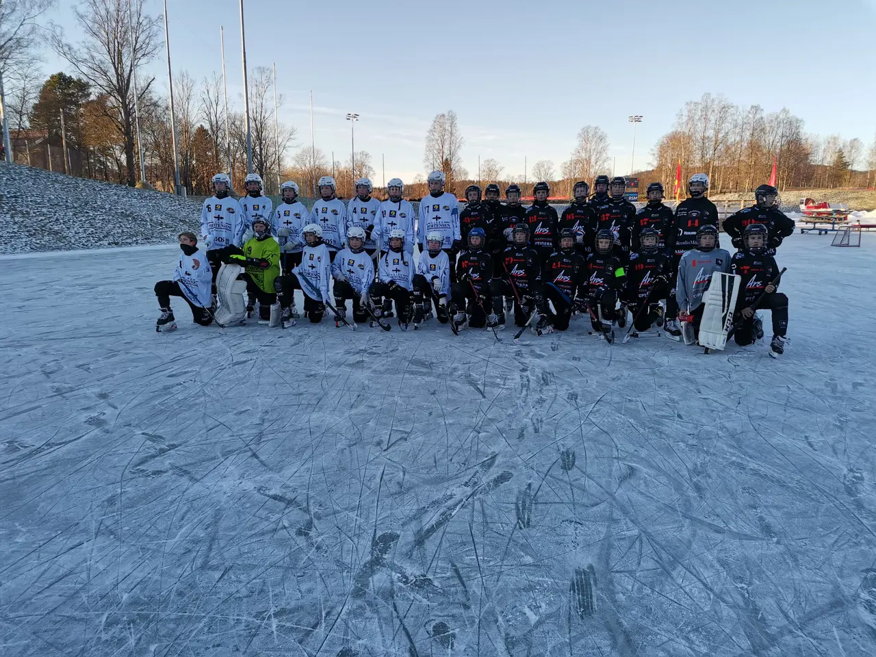 Lagbild tillsammans med Solberg