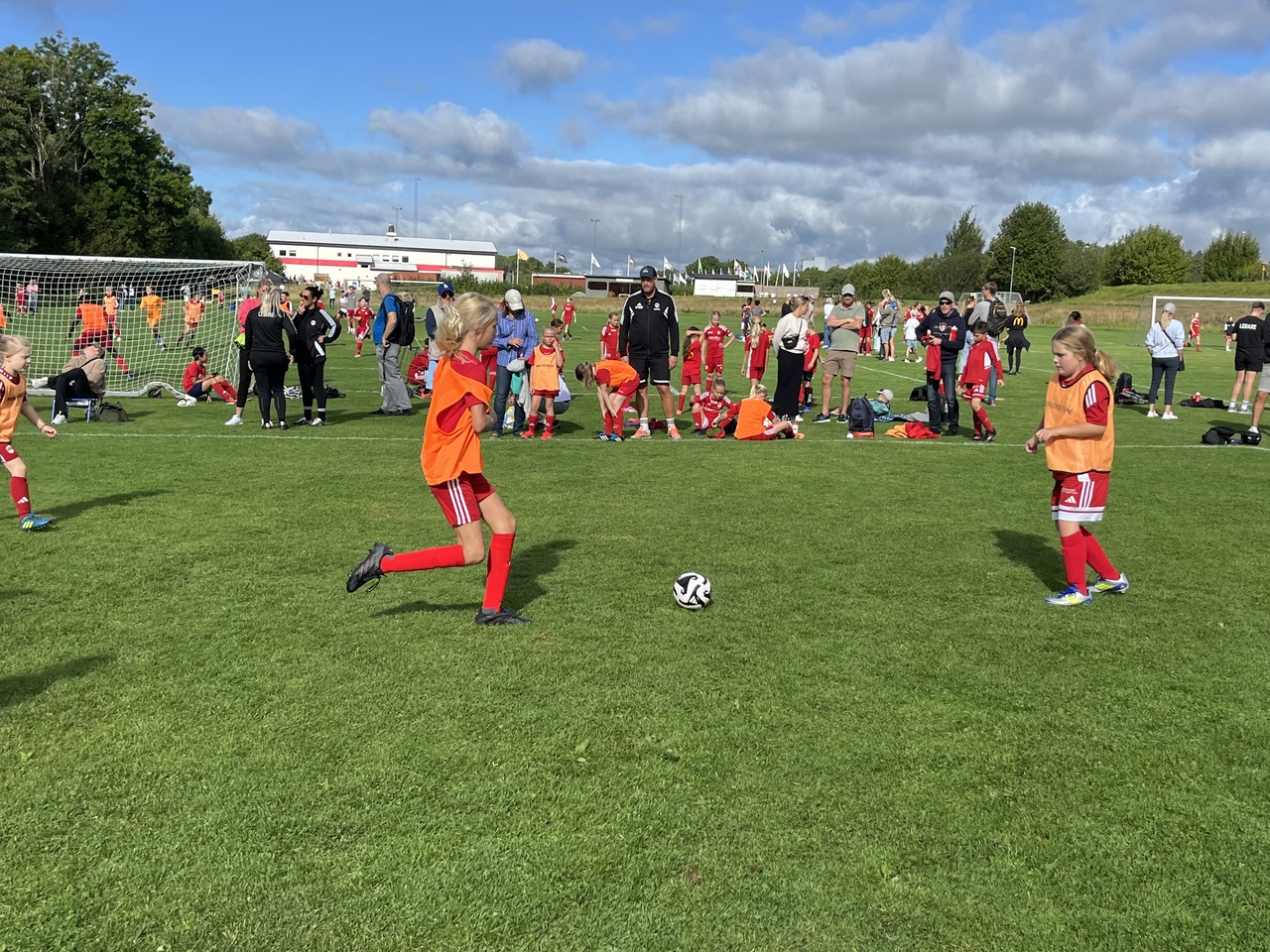 Full fart på sportfältet!