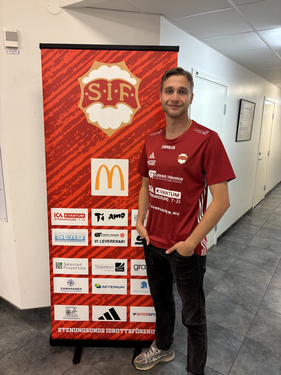 Axel Pettersson är beredd att leda laget i tvåan!