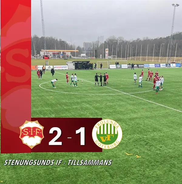 Vinst i första träningsmatchen
