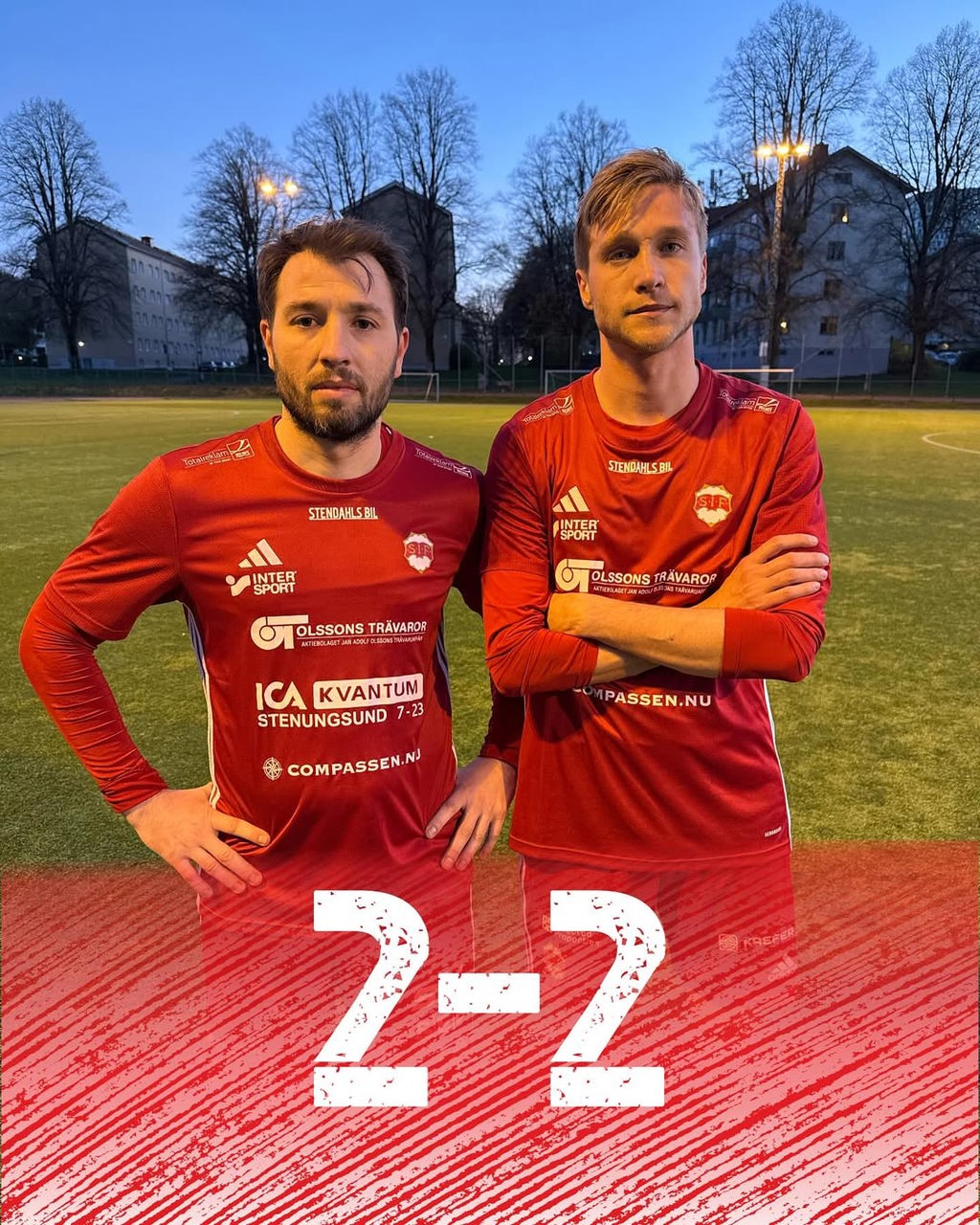 Imer Beqiri och Axel Pettersson gjorde SIF´s mål i matchen