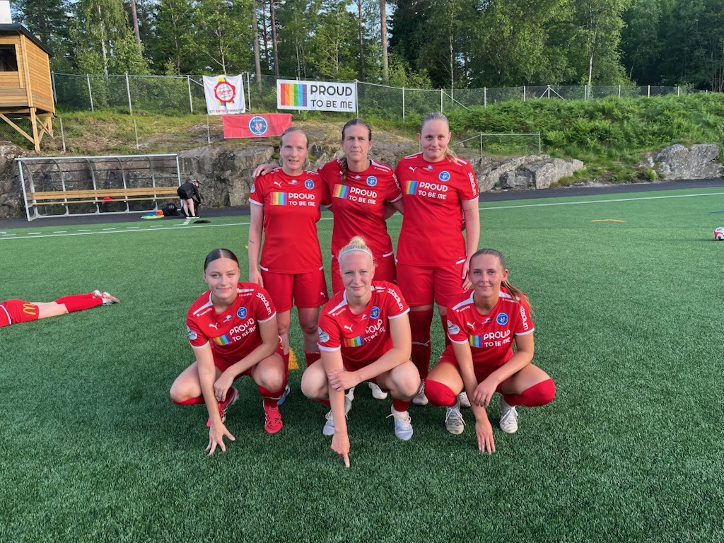Målskyttar stående Sofia, Malin 2, Felicia även bästa spelare, Ersa, Ella och Tuva