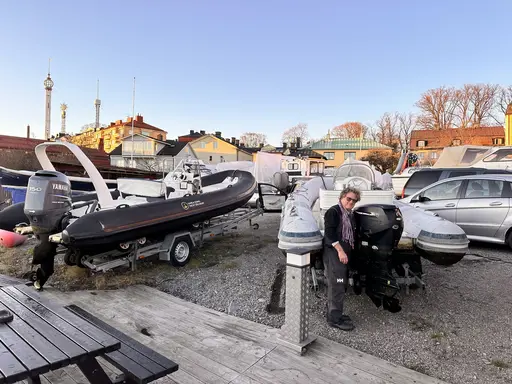 Nu är alla båtar på plats inför vintern!!!